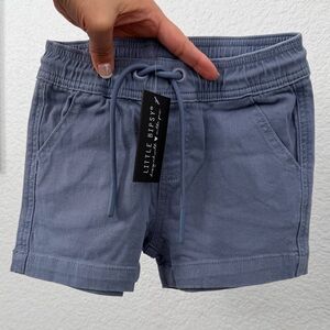 Little Bipsy Slate Blue Boy's Casual Drawstring Shorts